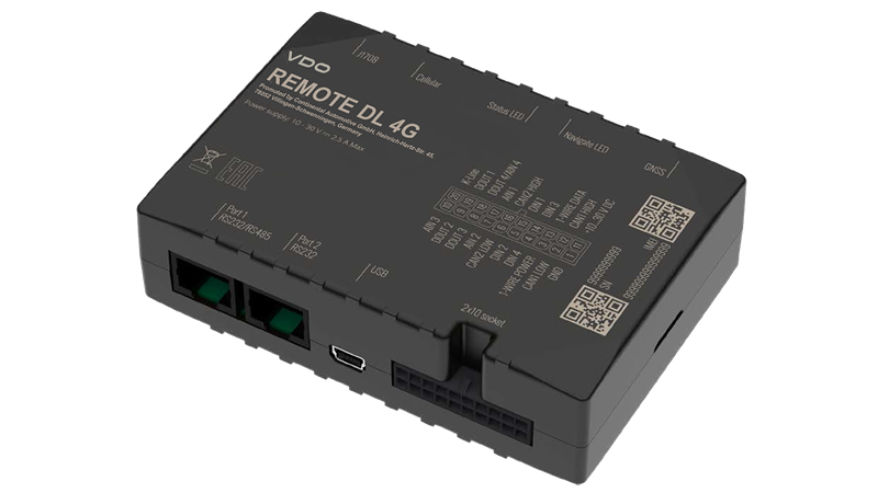 VDO REMOTE DL 4G – Für Ganz Europa Über GPRS